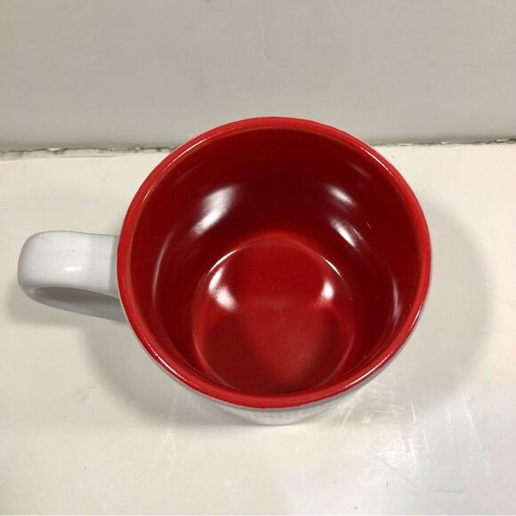 DISNEY'S MERRY CHRISTMAS MUG MICKEY AND MINI MOUSE 14 OZ CERAMIC MICROWAVE SAFE - Picture 4 of 5